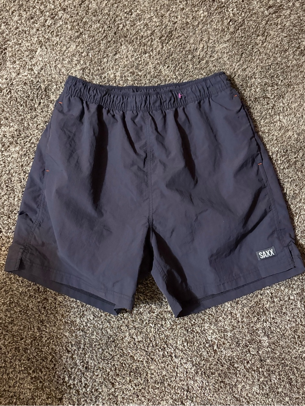 Saxx Go Coastal 2N1 Volley Shorts in Dark Gray (M)